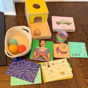 Lovevery Colorful Learning Toy Set-The Inspector 7-8 months